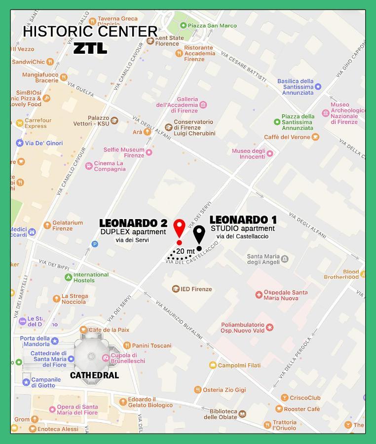 Leonardo Suites Флоренция Екстериор снимка